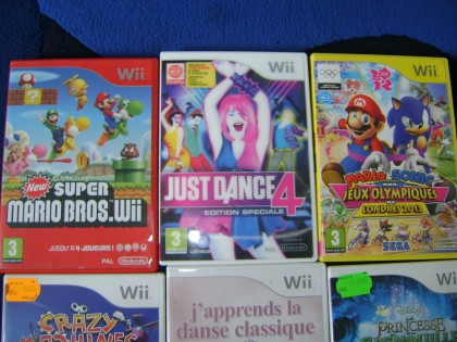 Mes jeux de WII