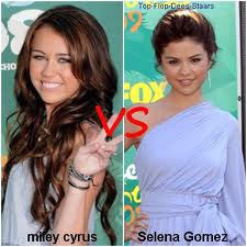 miley ou selena