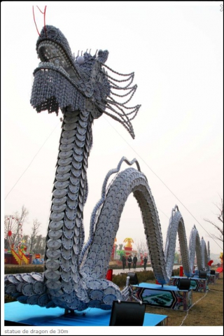 dragon de porcelaine