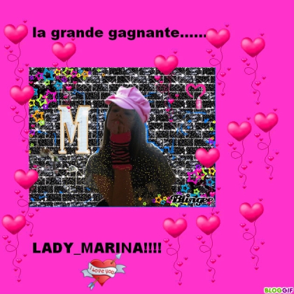 la gagnante du concour est.....................