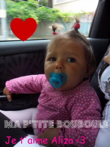 Ma p'tite bouboule  moi ♥