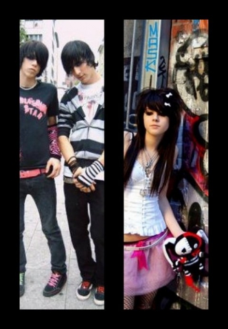 KATY AND EMO BOY