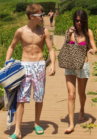 Selena Gomez :) et justin bieber