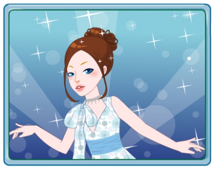 il ya un jeu super cool ou on peu habille et maquille des princesse