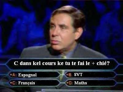 question pr un champion