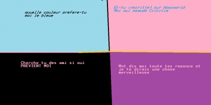 Lis-ca est r�pond moi stp