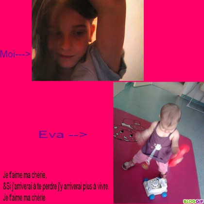 Montage avec moi et �va