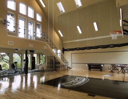 sal de gym et baskette