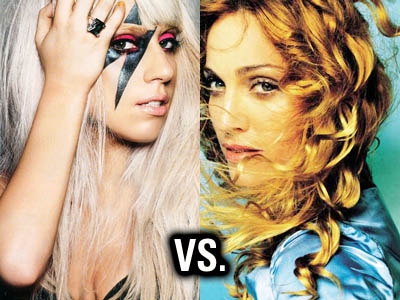 Madonna vs Lady gaga !!