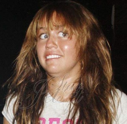 Miley cirus san makillage(sa fai peur)