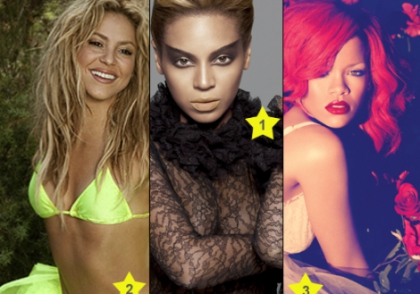 Beyonce VS Rihanna VS Shakira 