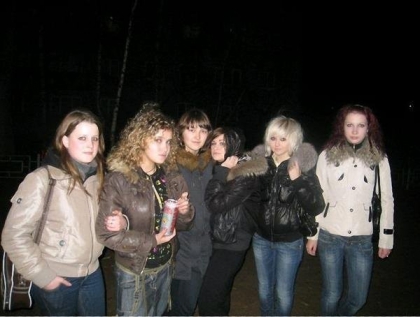 encore moi avec mes amies